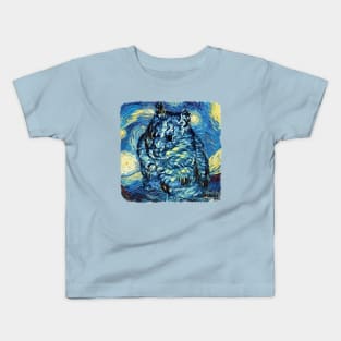 Hamster Van Gogh Style Kids T-Shirt